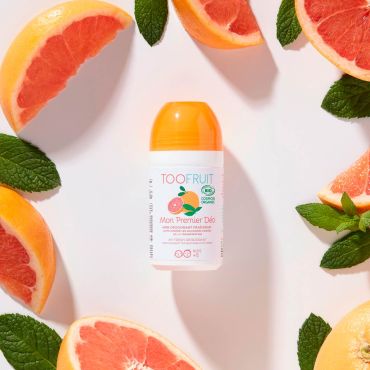 TOOFRUIT – Mein Erster Deoroller Grapefruit-Minze 50 ml