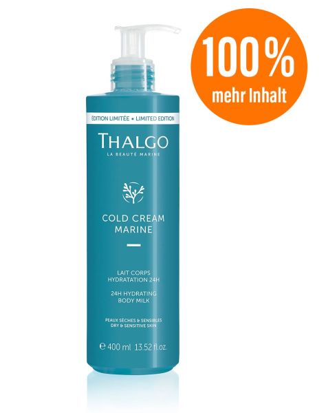 THALGO 24h Feuchtigkeitsspendende Körperemulsion 400 ml